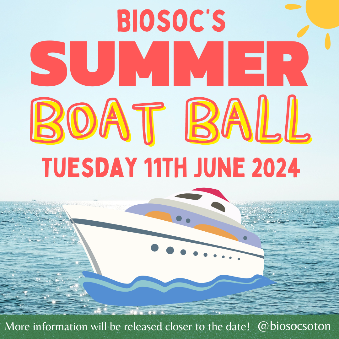 BioSoc Summer Boat Ball